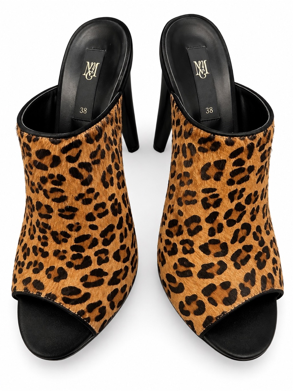 Leopard Print Pointed Toe Women's High Heels - Leopard